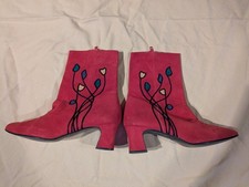 Red Suede Vicki Beth Vintage