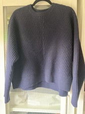 Acne Studios Navy Wool Sweater. Size Medium