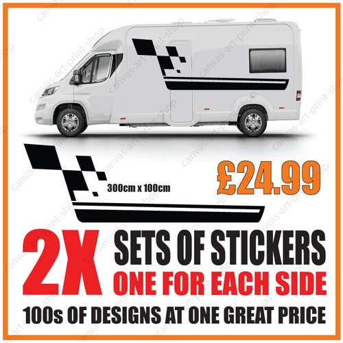 Motorhome graphics caravan - motorhome,