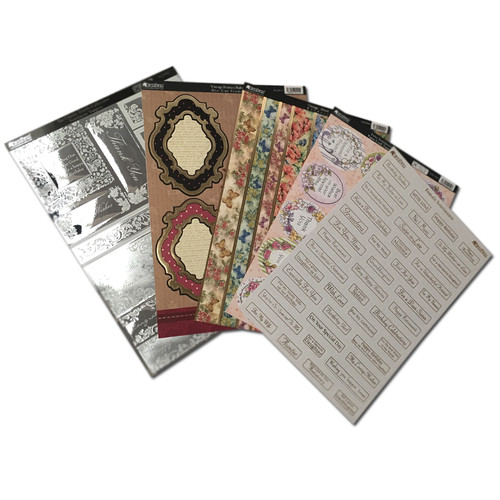 Kanban foiled die cut - a4,