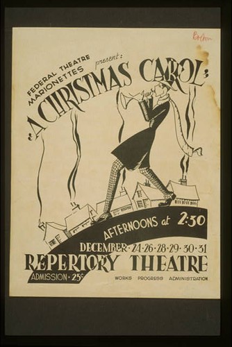 Federal theatre marionettes - marionettes,, a