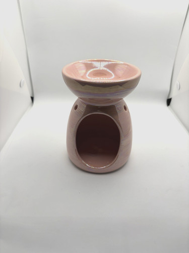 Pink iridescent ceramic - pink,