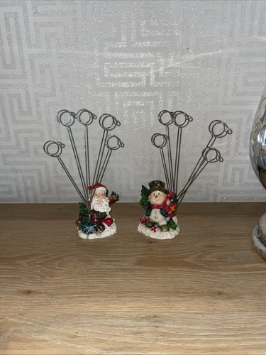 Vintage xmas card holders - xmas,