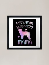 Pyrenean shepherd Dog Mama Mom