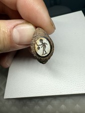 Ancient Roman Iron Ring with Intaglio