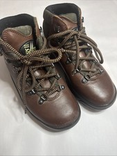 lomar hiking boots 4 brown leather handmade hardly worn fit up to a size 5  