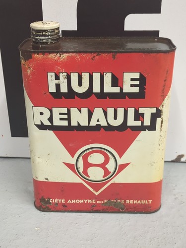 Vintage french huiles - french, renault
