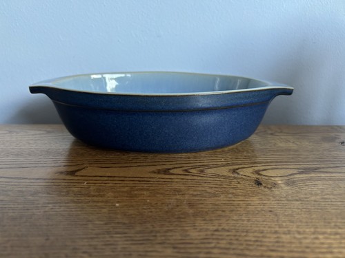 Denby blue jetty oval - denby,