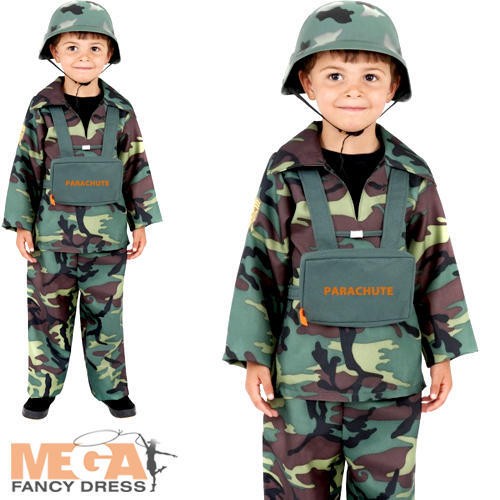 Army boy kids fancy dress - army,
