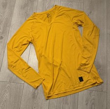 CLUB ISSUE LARGE NIKE pro combat compression support base layer top yellow 