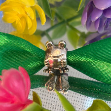 Pandora 💖 Happy Frog Charm