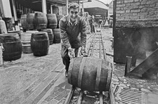 Worker at the Ram Brewery a