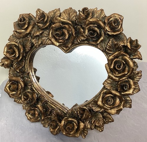 Shabby chic heart - shabby, rose