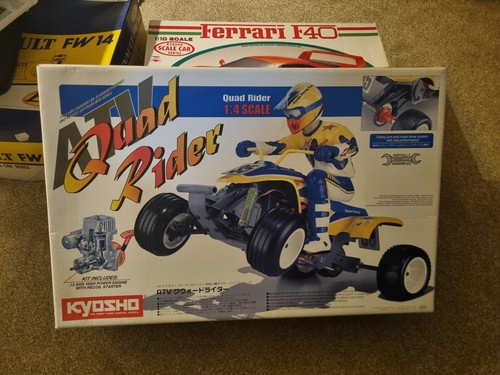Boxed vintage kyosho quad - boxed,