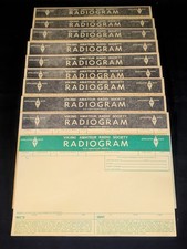 530 Total Sheets Vtg Viking Amateur Radio Society Radiogram Blanks - 10 Pads