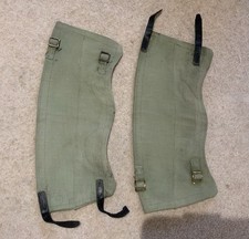 British Army Gaiters Canvas &