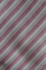 GUTHRIE & VALENTINE SILK TIE SKY BLUE AND PURPLE STRIPES A WEDDING IDEA CLASSIC
