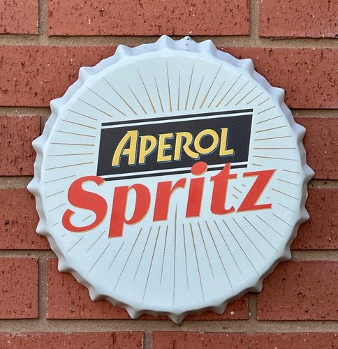 Aperol spritz metal bottle top - spritz,