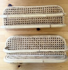 Vtg BoHo Curved Bamboo &