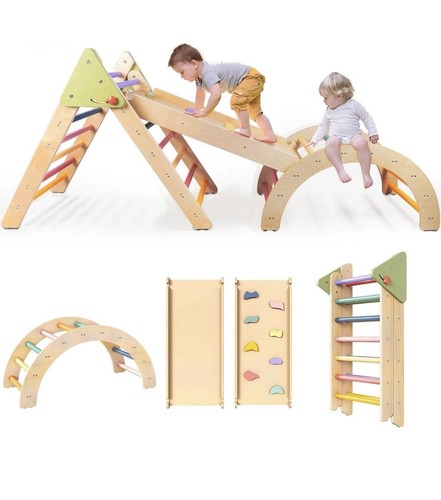 Lol fun 3in1 wooden - lol-fun, climbing