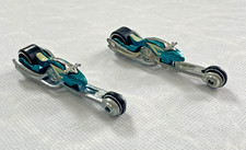 2 x 2008 Hot Wheels Hammer Sled #152 (Team: Custom Bikes 4/4) Loose