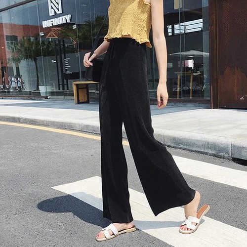 Ladies pleated wide - ladies,