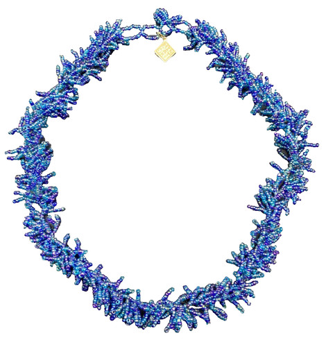 Vintage blue petroleum - blue, seed