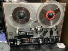 akai ds 4000ds mk11 reel to reel and large quantity of tapes rare vintage