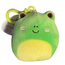 Squishmallow Clip 3.5” Wendy The Frog BNWT - Red Eye Variant