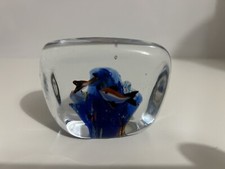 Blue Fish Paperweight