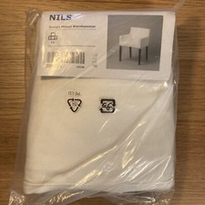 IKEA NILS  Slipcover White Chair Cover 15148 Mikael Warnhammar 2012 BRAND NEW