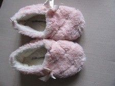 Miss Understood girls fluffy slippers size 11