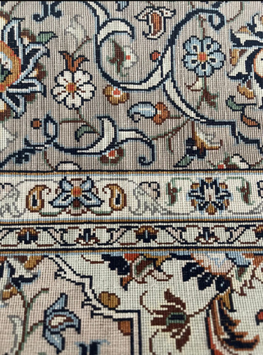 Beautiful handmade silk - , rug