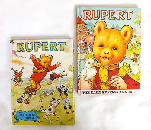 Collectable rupert annuals - 2,