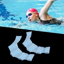 1 Pair Silicone Swim Gloves