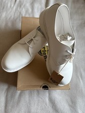 White leather martens - dr.,