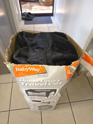 Babyway mimas travel cot - travel, play