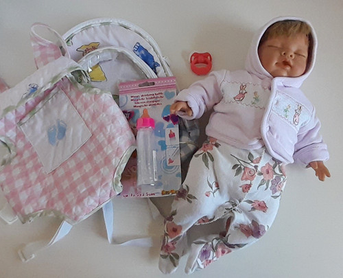 Tiny treasures doll with - doll, heart