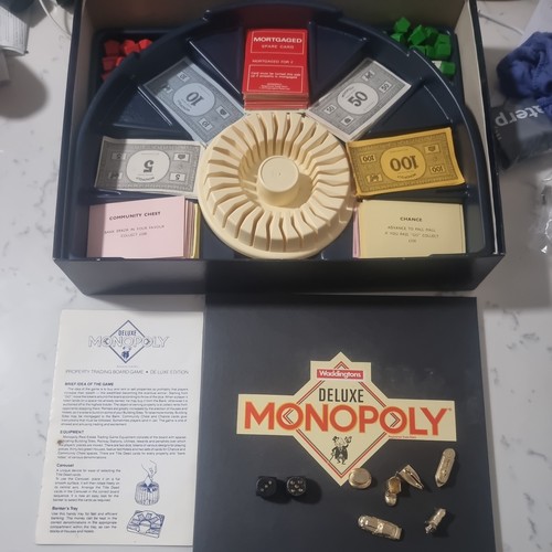 Deluxe monopoly 1986 - deluxe,