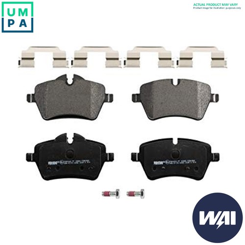 Brake pad set disc - set,