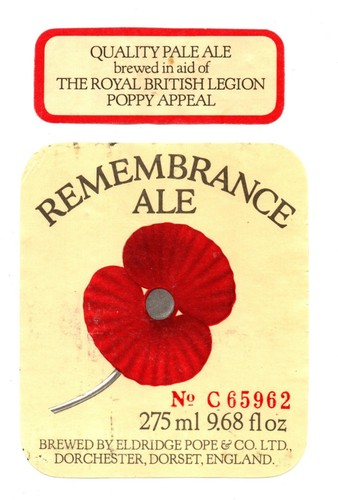 England vintage beer label - england,