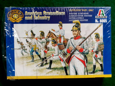 Italeri 1/72 - NAPOLEONIC AUSTRIAN GRENADIERS/INFANTRY + BOX 1996 MINT ON SPRUE!