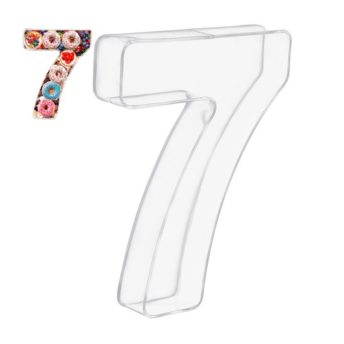 Acrylic number box 7 - 10",
