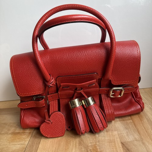 Luella red leather - leather, handbag