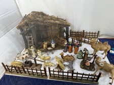Vintage Large Set Nativity