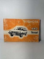 Vintage Toyota Tercel 4WD