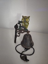 Cast iron mechanical doorbell - cast,