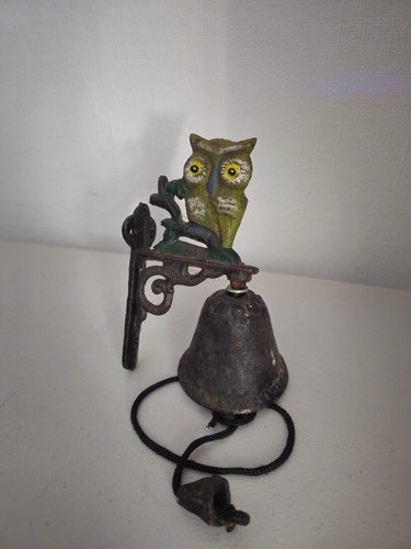Cast iron mechanical doorbell - cast,