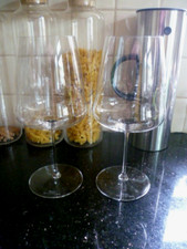 2  Branded Riedel Winewings Cabernet Sauvignon Red White Wine Glass 9.75'' VGC+