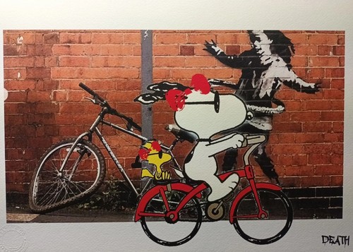 Rare print snoop bike - print,